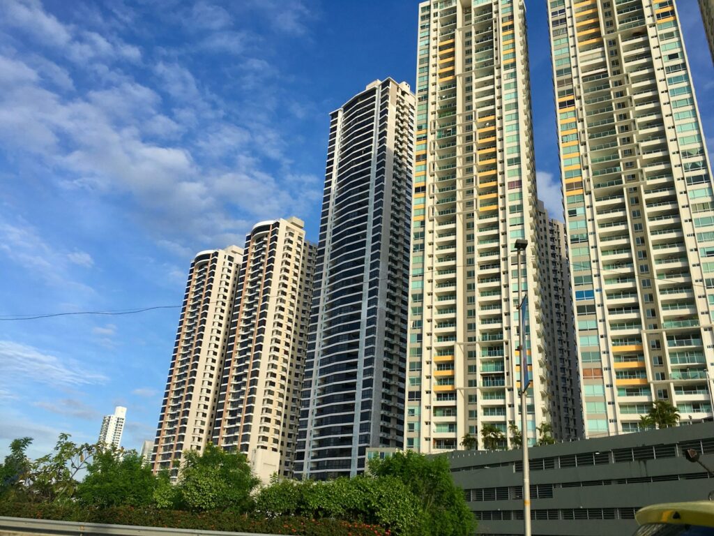 white concrete building